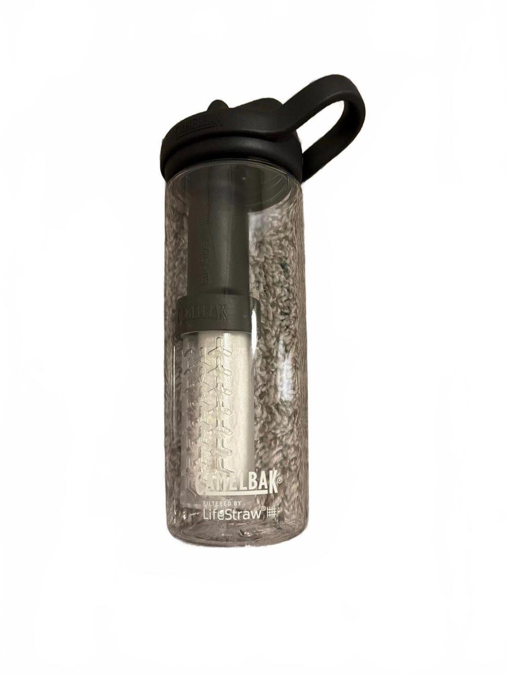 CamelBak Black Water Bottle with LifeStraw Filter - Outdoor Hydration